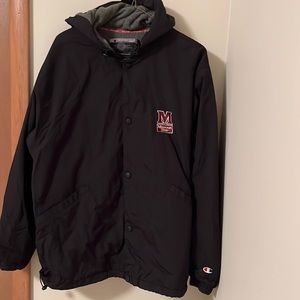✅ CHAMPION Missouri State University MSU Bears Hooded Nylon All Weather Jacket